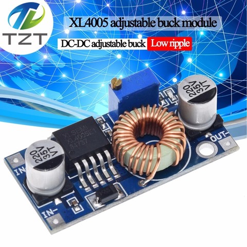 TZT – module d'alimentation 5A réglable, XL4005 DSN5000 au-delà de LM2596 DC-DC, grande puissance 5a ► Photo 1/6