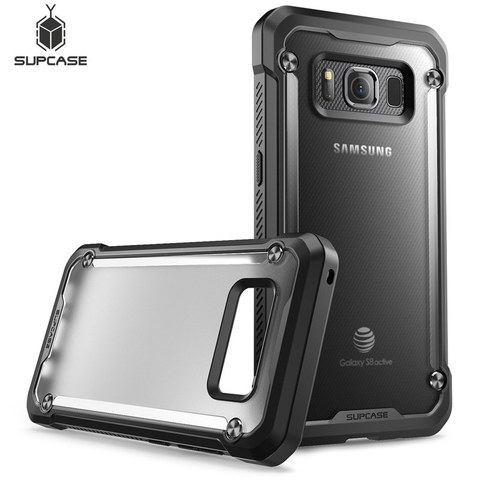 Étui pour Samsung Galaxy S8Active 5.8 pouces étui licorne coccinelle UB série TPU + PC Premium hybride housse de protection transparente ► Photo 1/6