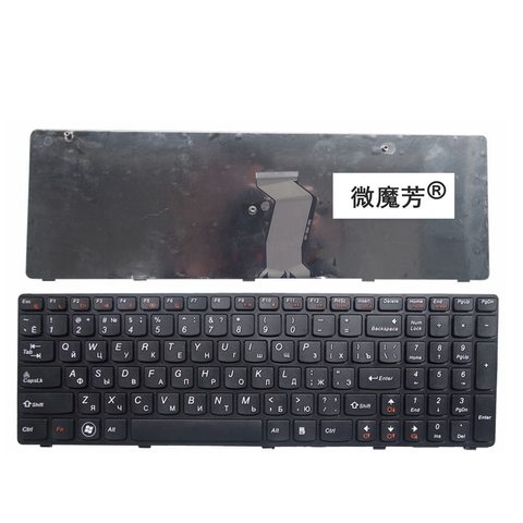 Russie nouveau clavier pour LENOVO G580 Z580A G585 Z585 G590 Z580 RU clavier d'ordinateur portable ► Photo 1/4