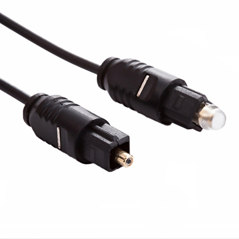 Toslink – câble Audio optique numérique plaqué or, 1m 2022 m 2m 3m 5m SPDIF MD DVD, haute qualité, 1.5 ► Photo 1/6