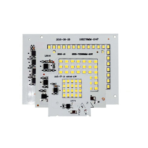 Projecteur LED COB 10w/20w/30w/50w, MODULE de panneau SMD2835 ac 6000 v, lampe blanche 6500-k, 10 pièces, livraison gratuite ► Photo 1/1