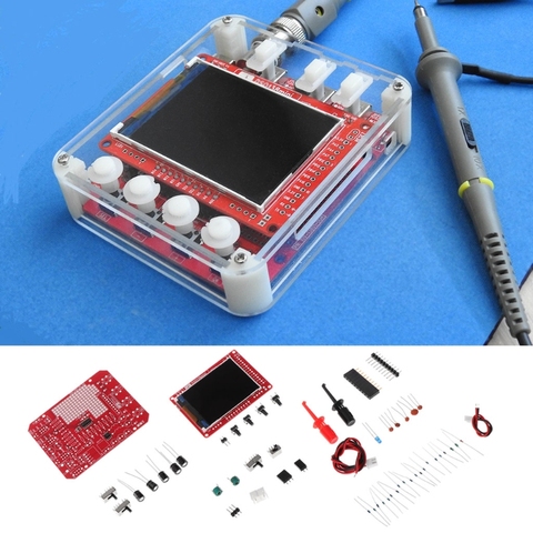 Nouveau DSO138mini Kit d'oscilloscope numérique bricolage apprentissage poche-taille DSO138 mise à niveau ► Photo 1/6