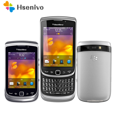 BlackBerry – Smartphone Torch 9810 reconditionné et Original débloqué, téléphone portable, 3G, Wifi, Bluetooth, GPS, 8 go de stockage, 9810 ► Photo 1/6