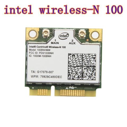 Intel Centrino – Mini carte sans fil-n 100 100BNHMW 150 Mbps PCIe ► Photo 1/2