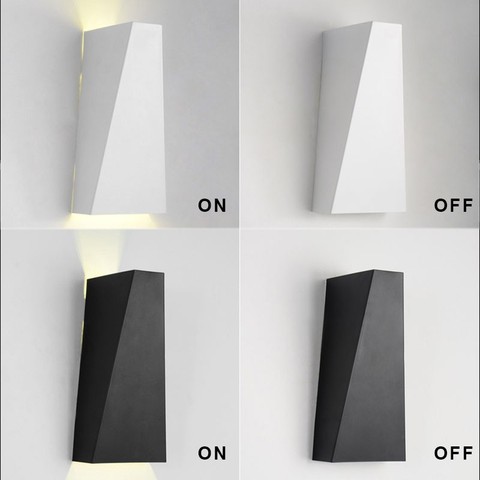 10W moderne simple mur led lampe personnalité minimaliste créatif chambre chevet couloir lampes applique murale mode lampe 2022 ► Photo 1/6