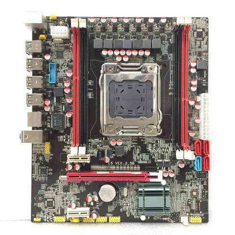 HUANAN X79 E5 3.5B LGA 2011 DDR3 PC Cartes Mères De Bureau Ordinateur Cartes Mères D'ordinateur Adapté pour serveur ECC ECC REG RAM ► Photo 1/1