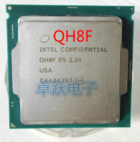Génie version ES QH8F 2.2 mhz COMME QHQG QHQJ Intel Skylake INTEL I7-6700K PROCESSEUR I7 6700 k CPU 2.2g CPU 95 w DDR4/DDR3L ► Photo 1/1