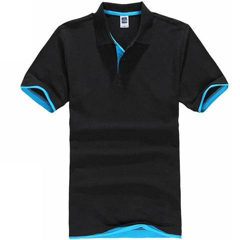 T-Shirt manches courtes pour homme, Streetwear pour l'été décontracté, en coton, Business Golf, blanc, T-shirts hauts ► Photo 1/6