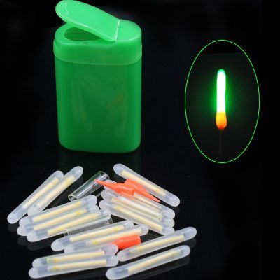 Bâtons lumineux fluorescents pour la pêche, 15 pièces, 4.5x36mm, pour la nuit, livraison directe ► Photo 1/4