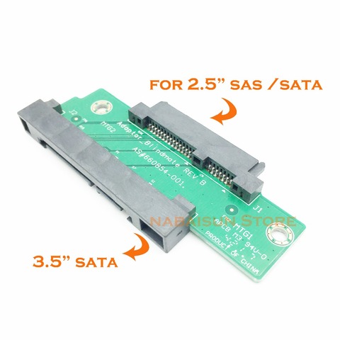 Adaptateur haute vitesse SAS/SATA /SSd /HDD vers SATA 660854, tête droite pour câbles de carte mère 3.5 – 001 ► Photo 1/6