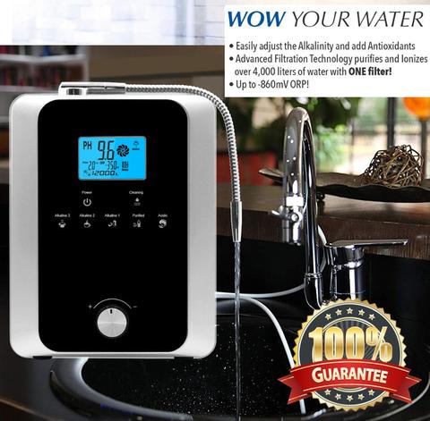 La Machine de générateur d'ioniseur d'eau de haute qualité produit le filtre à eau acide alcalin pH 3-11.0-800mV ORP Auto-nettoyage LCD Touch ► Photo 1/6