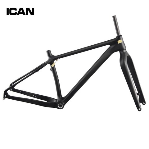 26ER Fiber de carbone graisse vélo cadre nouveau design neige carbone vélo cadre haut de gamme ican fibre de carbone cadre de vélo SN01 ► Photo 1/6
