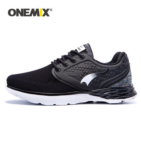 ONEMIX chaussures de course pour hommes chaussures de sport en maille respirante chaussures de Tennis légères chaussures de plein air Design Original chaussures de marche ► Photo 1/1