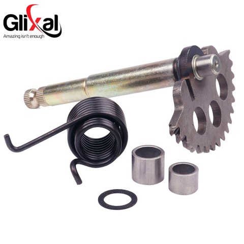 Glixal GY6 – broche d'arbre de démarrage avec ressort, 125cc, 150cc, pour moteur de Scooter, quad, Go-Kart, 152QMI 157QMJ ► Photo 1/6