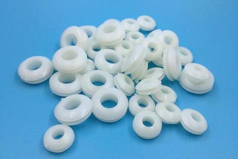 Diamètre intérieur: 3 MM 4 MM 5 MM 6 MM 7 MM 8 MM 10 MM 12 MM double face en plastique Joint en caoutchouc à oeillet blanc ► Photo 1/1