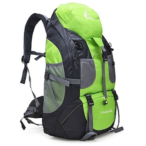 50L extérieur imperméable à l'eau randonnée sac à dos hommes Trekking voyage sacs à dos femmes Sport sac escalade alpinisme sacs randonnée Pack ► Photo 1/6