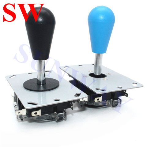 2 pièces Sanwa joystick ovale balle haut Arcade Sanwa joystick avec microswitch 4/8 manière Joystick combat bâton pièces pour jeu d'arcade ► Photo 1/6