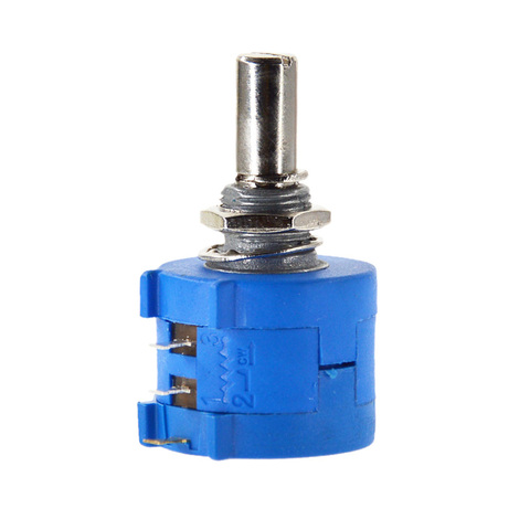 Livraison gratuite 3590S-2-501L 3590S 500 ohm précision potentiomètre multitour 10 anneau résistance réglable ► Photo 1/5