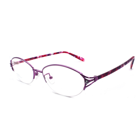 Reven Jate-monture de lunettes sans bords | Cadre de Prescription optique, lunettes à demi-bords, monture de Spectacle pour femmes 2534 ► Photo 1/1