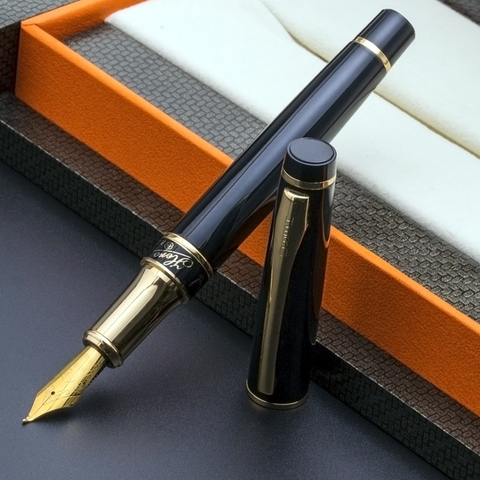 Stylo à plume de luxe en Iridium de haute qualité Hero 1021, stylo à plume de calligraphie avec signe d'écriture, avec boîte-cadeau, livraison gratuite ► Photo 1/6