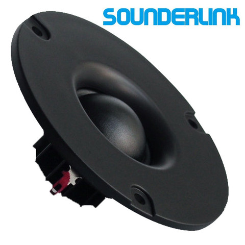 1 paire Audio Labs 3 pouces Dia 80MM 25 core 15W HiFi haut-parleur soie douce dôme corne tweeter ► Photo 1/6