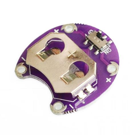 LilyPad – support de batterie pour pièces de monnaie, Module de montage de batterie CR2032 ► Photo 1/4