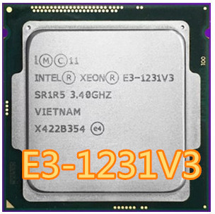 Processeur Intel Xeon E3 1231 V3 3.4GHz, Quad Core LGA 1150, pour ordinateur de bureau ► Photo 1/1