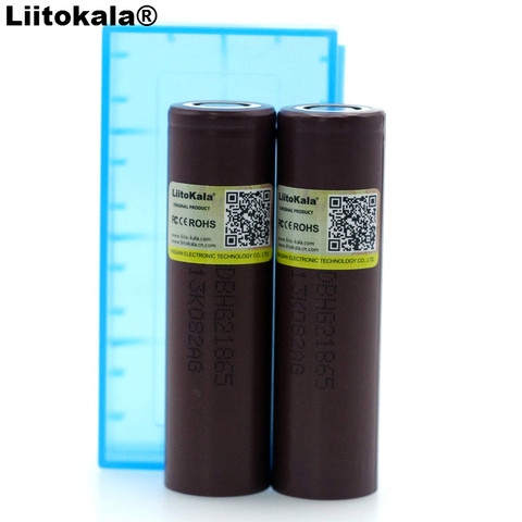 Liitokala nouveau Original HG2 18650 3000mAh batterie 18650HG2 3.6V décharge 20A, batterie d'alimentation dédiée + boîte de stockage ► Photo 1/5