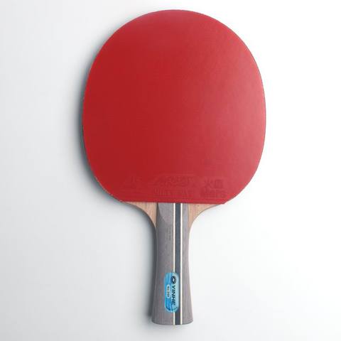 Raquette de tennis de table originale Galaxy yinhe 04b, lame avec boutons dans les raquettes en caoutchouc, balles de ping-pong en bois pur pour joueur en boucle ► Photo 1/6