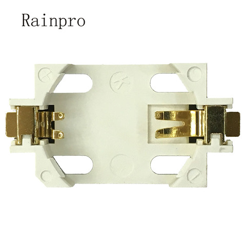 Rainpro – support de piles à boutons, plaqué or, résistant aux hautes températures, CR2032, 260, 10 pièces/lot ► Photo 1/3