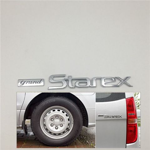 Plaque porte-nom pour coffre arrière, emblème, pour Hyundai i800 H1, Grand Starex, 863104H000, 2007 – 2014 ► Photo 1/6