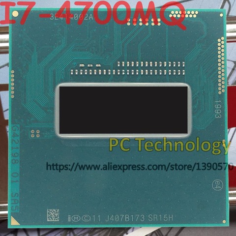 Processeur Intel Core I7-4700MQ SR15H, I7 4700mk, 2.40GHz-3.40GHz, L3 = 6M, Quad core, livraison gratuite en 1 jour ► Photo 1/1