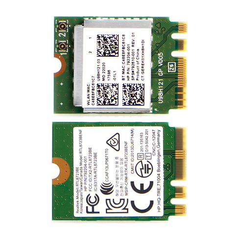 Mini carte WIFI sans fil, pour Interface NGFF RTL8723BE 792204 – 001 pour HP DELL Asus ► Photo 1/6