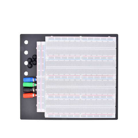 Carte de test de Circuit imprimé sans soudure, ZY-208 3220 Points d'attache, quatre composites réutilisables ► Photo 1/3