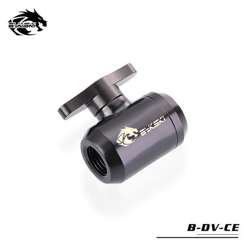 BYKSKI – interrupteur de Valve de refroidissement à eau, Double filetage interne G1/4, Double femelle, système de refroidissement à eau, accessoires d'ordinateur ► Photo 1/6