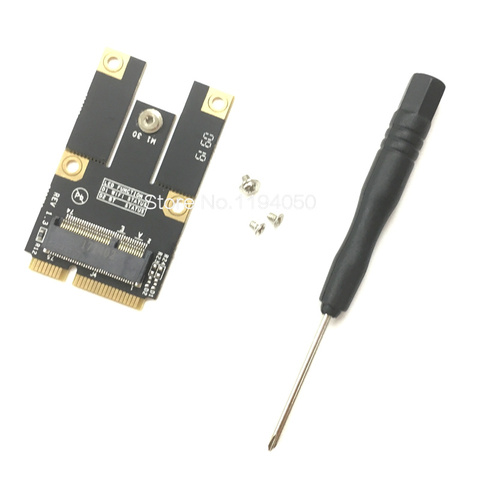 NGFF – carte de conversion M.2 Wifi Bluetooth vers Mini PCI-E, adaptateur pour Intel 7260 7265 8260 8265 9260 9560 AX200, nouveauté ► Photo 1/4