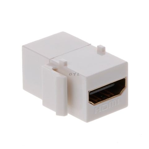 1PC Keystone HDMI connecteur HDMI insérer coupleur fente femelle à femelle ► Photo 1/6