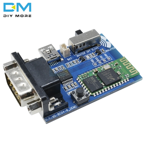 RS232 Bluetooth carte adaptateur série Communication maître esclave 2 Modes 5V Mini USB Bluetooth Module de profil de Port série ► Photo 1/6