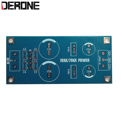 2 pièces PCB de puissance linéaire régulée LM7815 lm7915 pour préamplificateur dac ► Photo 1/3