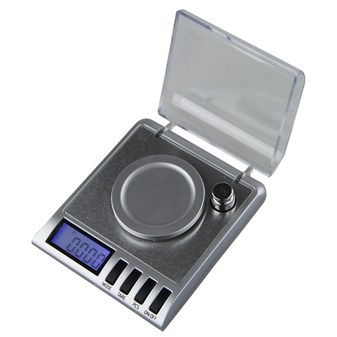 Balance électronique de poche numérique de haute précision, 50g grammes 0.001, Mini Machine de pesage Portable pour bijoux ► Photo 1/6