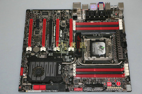 Carte mère originale 64 go pour ASUS RAMPAGE IV EXTREME X79, R4E, BF3, DDR3, LGA 2011, avec usb, pour ordinateur de bureau, livraison gratuite ► Photo 1/1