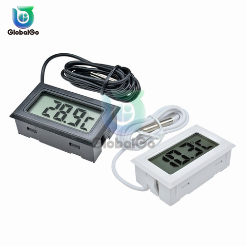 LCD thermomètre numérique thermographe température capteur mètre réfrigérateur-50 ~ 110 degrés réfrigérateur thermomètre électronique ► Photo 1/6