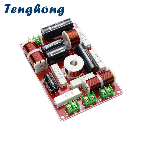 Tenghong – croisement Audio domestique 3 voies, 200W, 4/8ohm, aigus, graves, haut-parleur universel, filtre diviseur de fréquence, DIY ► Photo 1/1