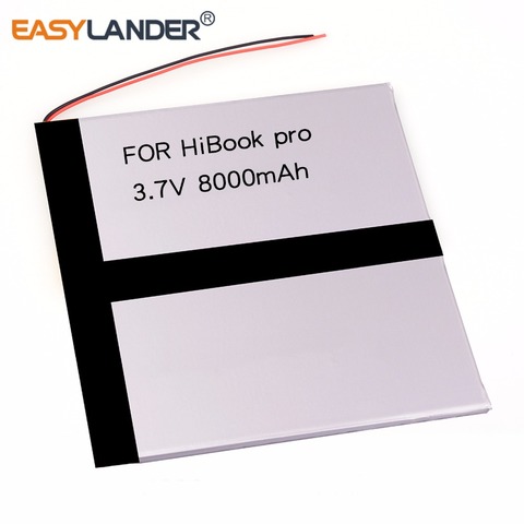 3.7V 8000mAh batterie li-polymère Rechargeable pour tablette CHUWI HiBook PRO 10.1 pouces hibook 10 pro HI10 pro CWI526 ► Photo 1/1