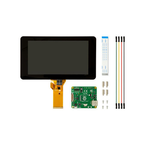 Module d'affichage à écran tactile LCD 7 pouces pour Raspberry Pi et planche à Tinker, interface MIPI, résolution 800x480 ► Photo 1/1