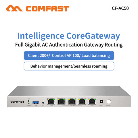 Comfast – routeur wi-fi CF-AC50 AC Gigabit, avec ports WAN multiples, passerelle d'accès au noyau AP, équilibrage de charge, contrôleur de projet ► Photo 1/6