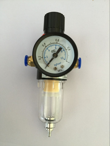 Régulateur de pression d'air, filtre séparateur d'eau, compresseur d'aérographe avec raccords, afro 2000 ► Photo 1/3