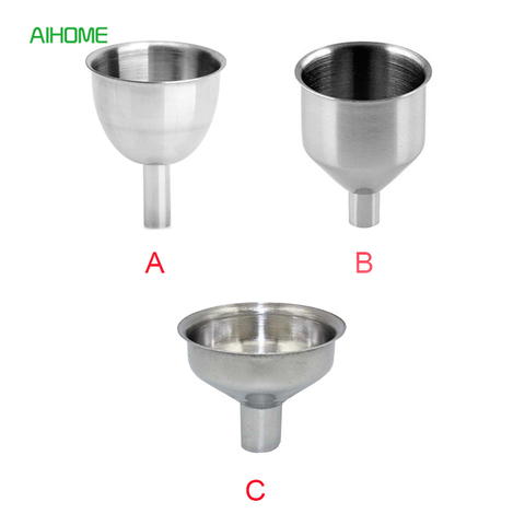 Mini Stainless Steel Bar Wine Flask Funnel Small Mouth Funnels for Filling Hip Flask Beer Liquid Bar Tools ► Photo 1/6