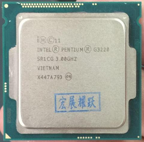 Intel Pentium Processeur G3220 LGA1150 22 nanomètres Dual-Core 100% fonctionne correctement De Bureau Processeur ► Photo 1/2