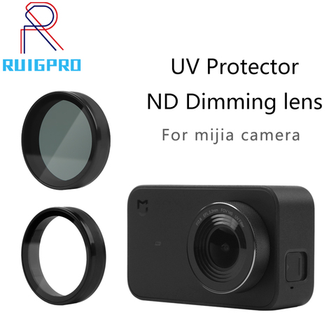 Filtres UV ND de densité neutre, couverture de protection d'objectif pour accessoires d'appareil photo de Sport Mijia Xiaomi Mini MI Jia 4K ► Photo 1/1